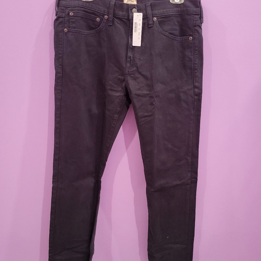 J. Crew 484 Dusty Black Men Chinos